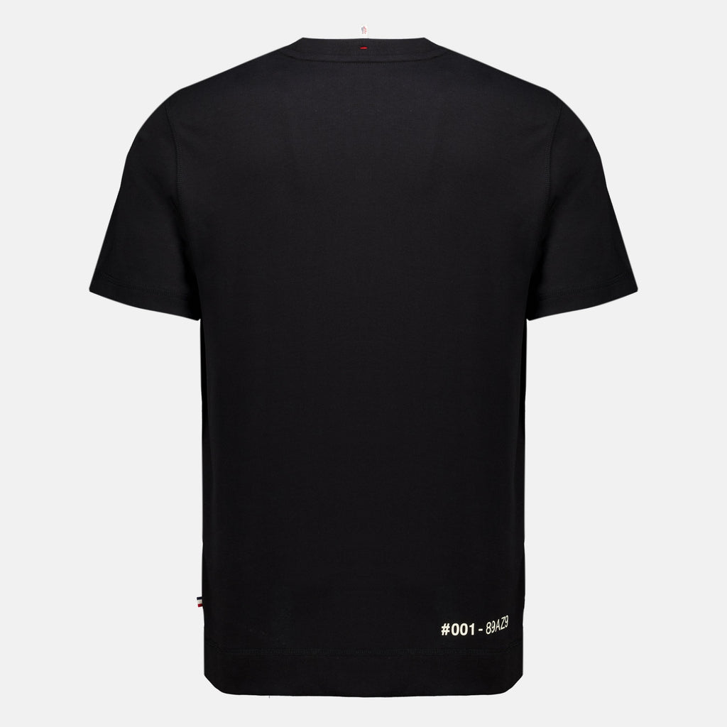 ブラック コットンジャージー Tシャツ