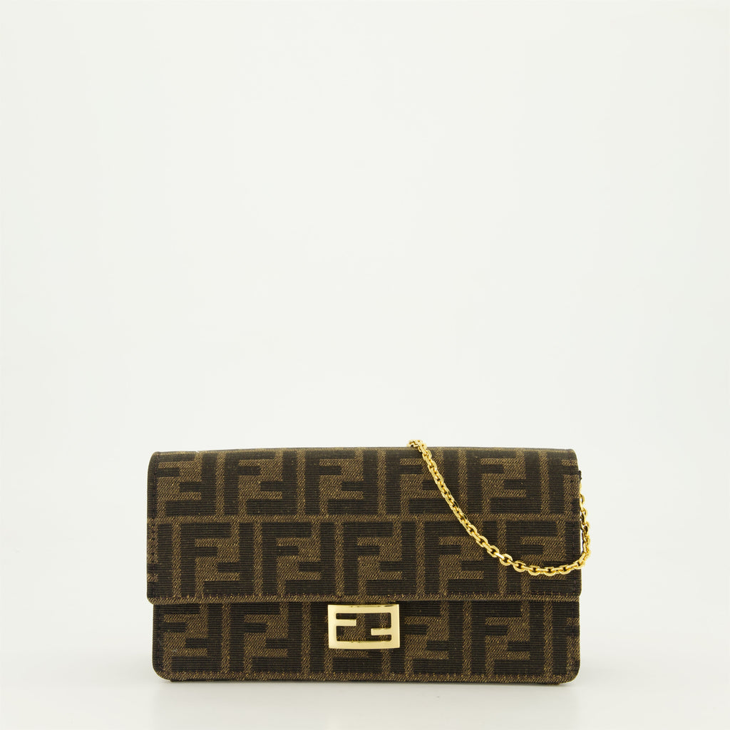 FF Baguette Bag, Fendi Bag, Designer Bags, Fashionable Shoulder Bag, Polyester Bag