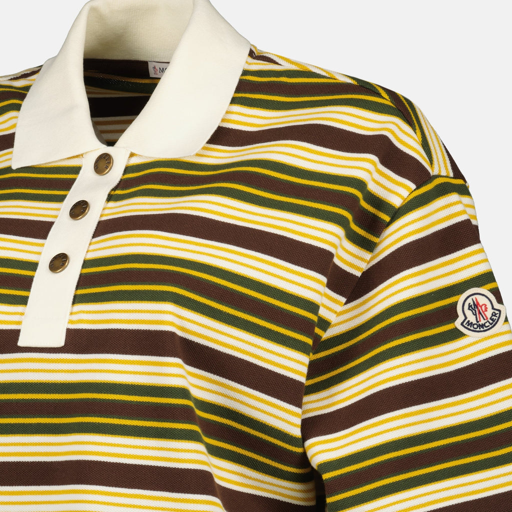 Striped Cotton Polo