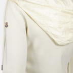 Image of Beige Bi-Material Jacket by Moncler for Women - Season Spring-Summer 2025 - Detail View 8