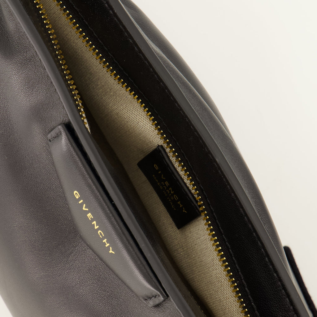 Antigona Bomber Leather Pouch