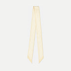 Givenchy 4G bandeau, yellow silk bandeau, luxury silk accessories, designer silk scarf, Autumn-Winter 2024 fashion