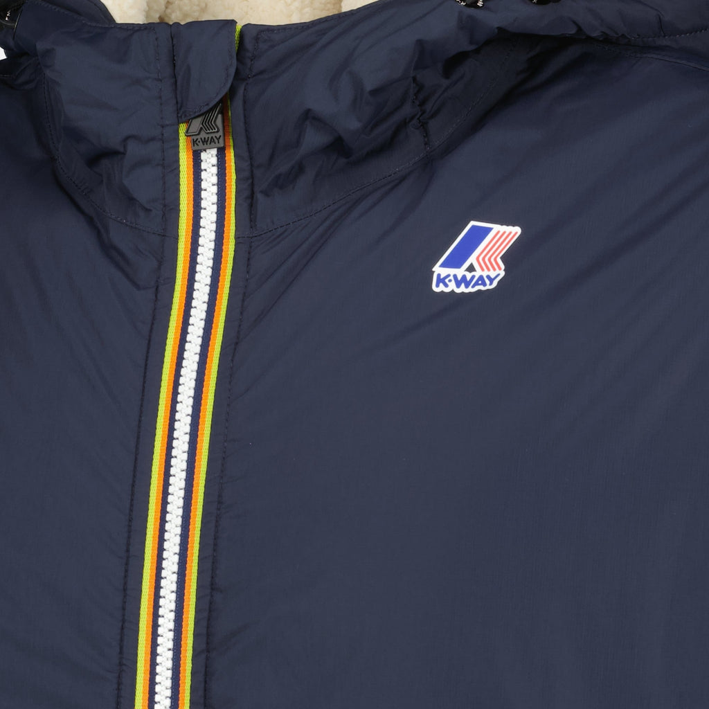 Image of Le Vrai 4.0 Eiffel Orsetto Parka by K-Way for Unisex - Season Autumn-Winter 2025 - Detail View 1