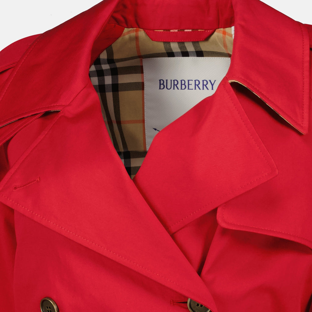 Burberry trench coat, Castleford coat, cotton-viscose trench, Autumn-Winter fashion, women's outerwear
