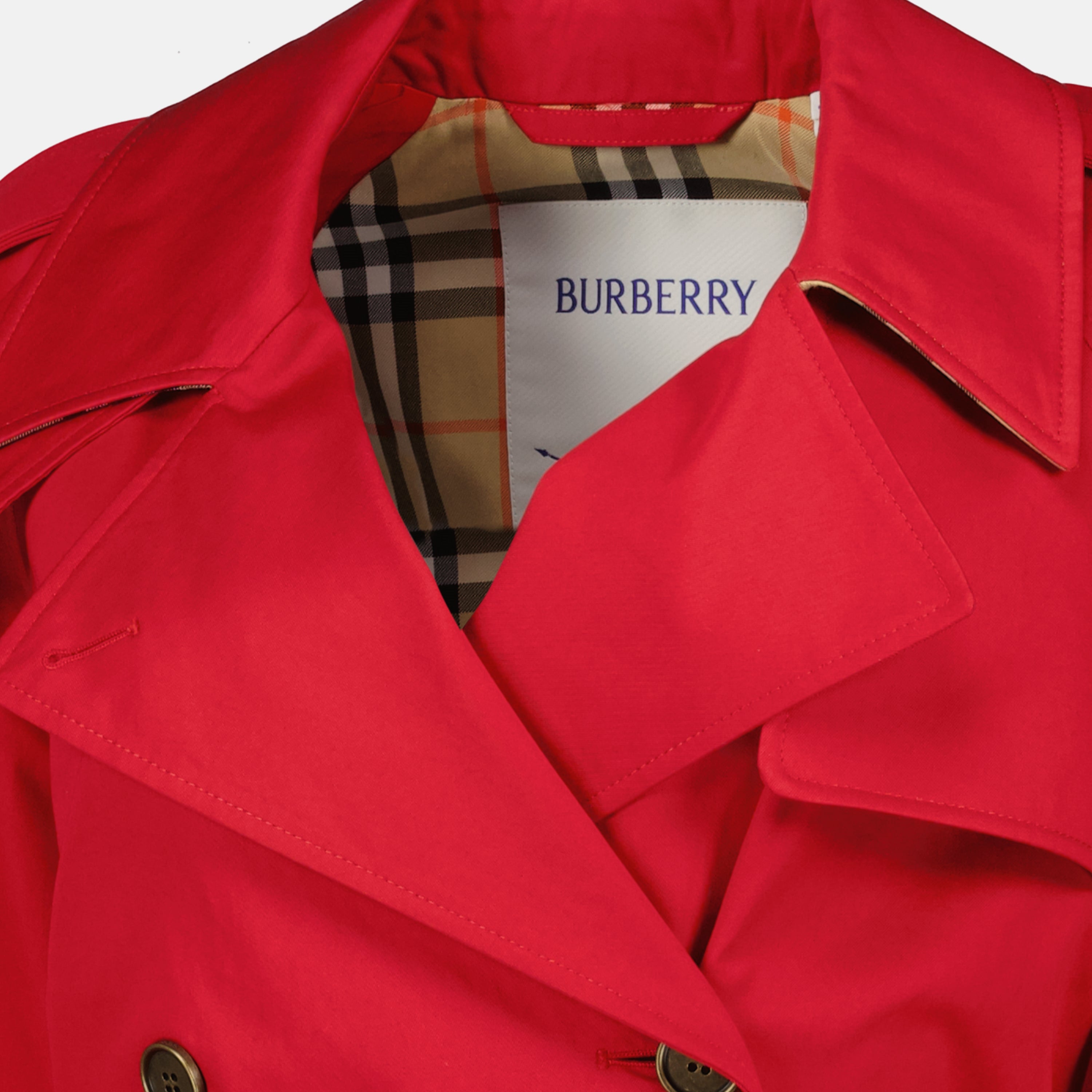Burberry trench coat, Castleford coat, cotton-viscose trench, Autumn-Winter fashion, women's outerwear
