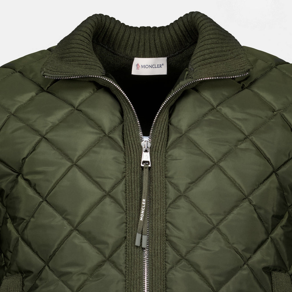 Cardigan Kaki Bi-Mat