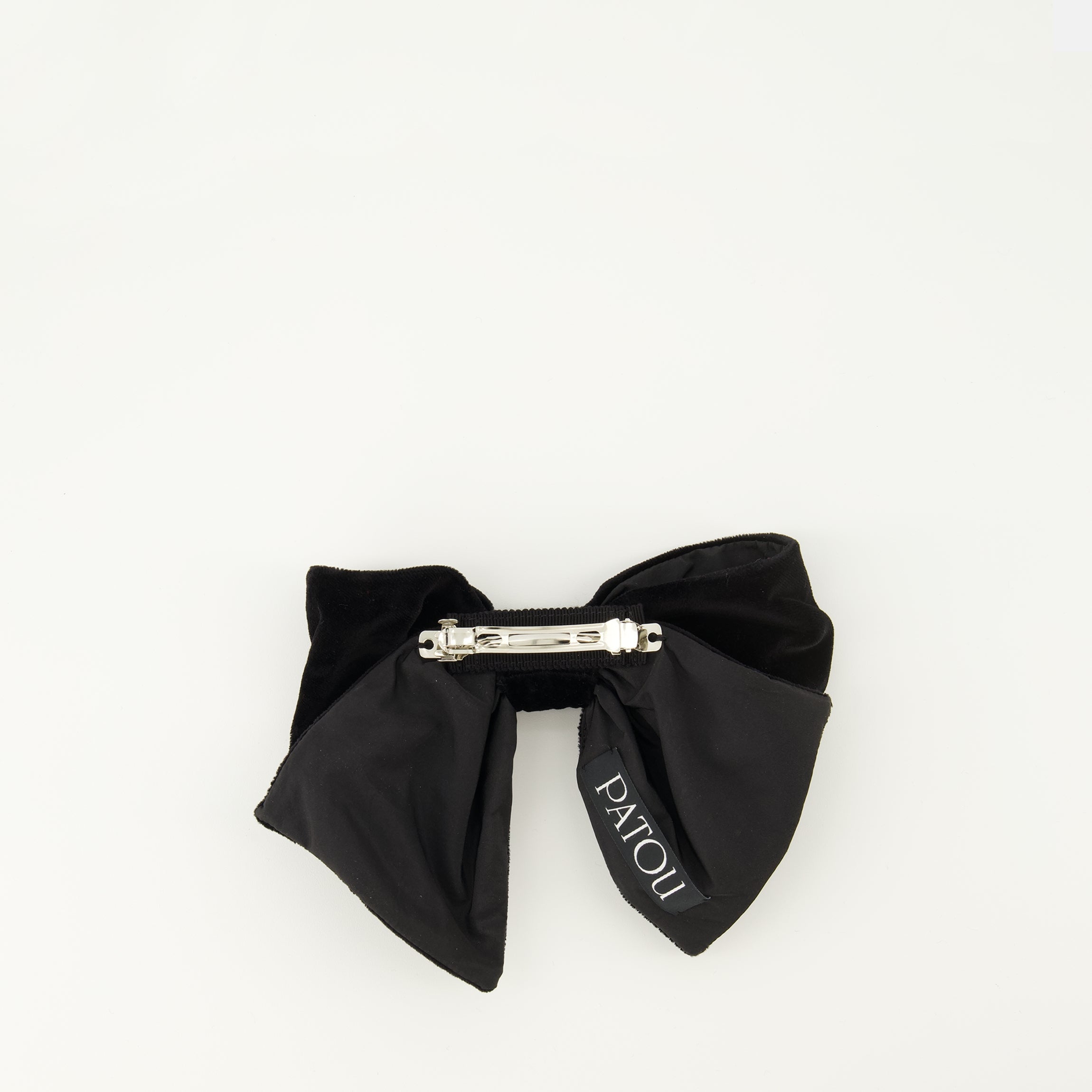 hair clip, bow accessory, Patou, velvet hair accessories, Autumn-Winter 2025 collection