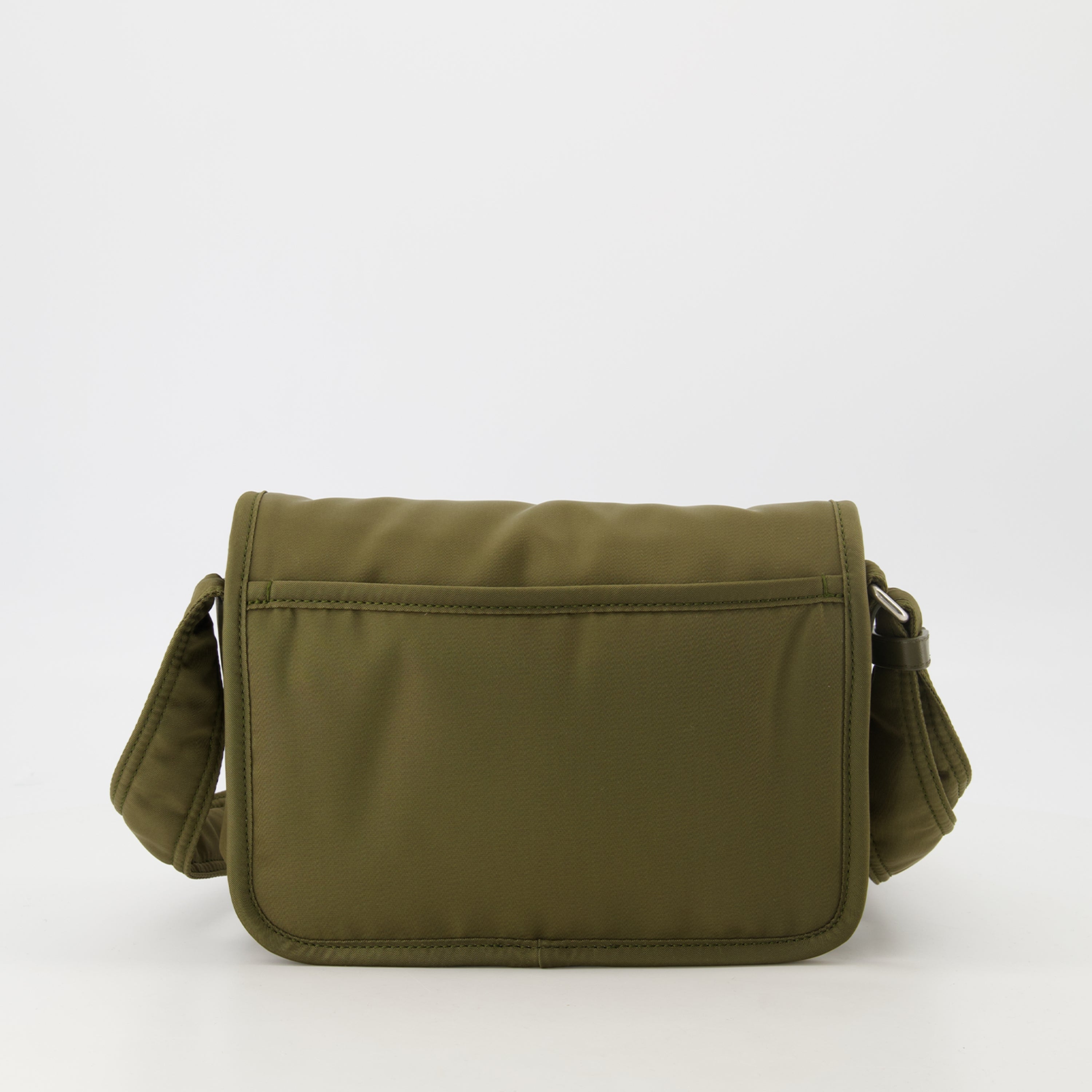 Nylon messenger bag, Niki bag, Saint Laurent bag, khaki bag, luxury accessories