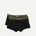Bilde av Medusa Greca Boxer Briefs-setet fra Versace for menn - Sesong Høst-Vinter 2024 - Frontvisning