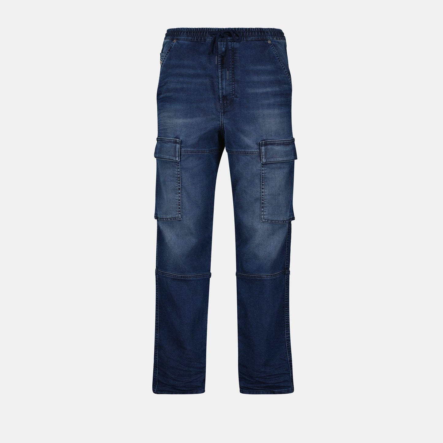 Diesel Jean Cargo, Autumn-Winter 2024, Blue Denim Jean, Luxury Jeans, Cargo Pants