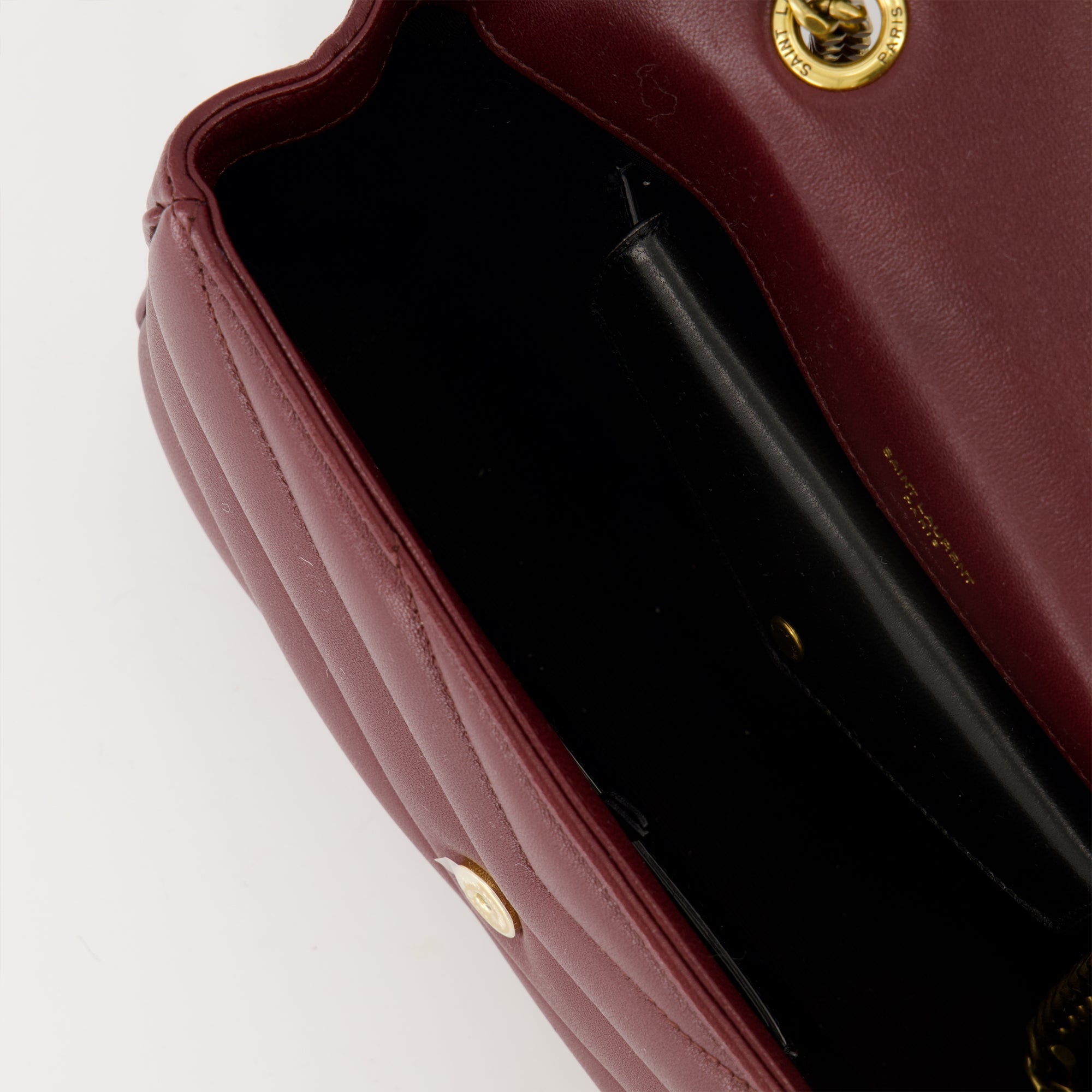 Loulou bag, Saint Laurent accessory, bordeaux handbag, luxury bags, designer handbags