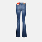 Immagine dei jeans bootcut 1969 D-Ebbey di Diesel per donne - Stagione Autunno-Inverno 2024 - Vista posteriore