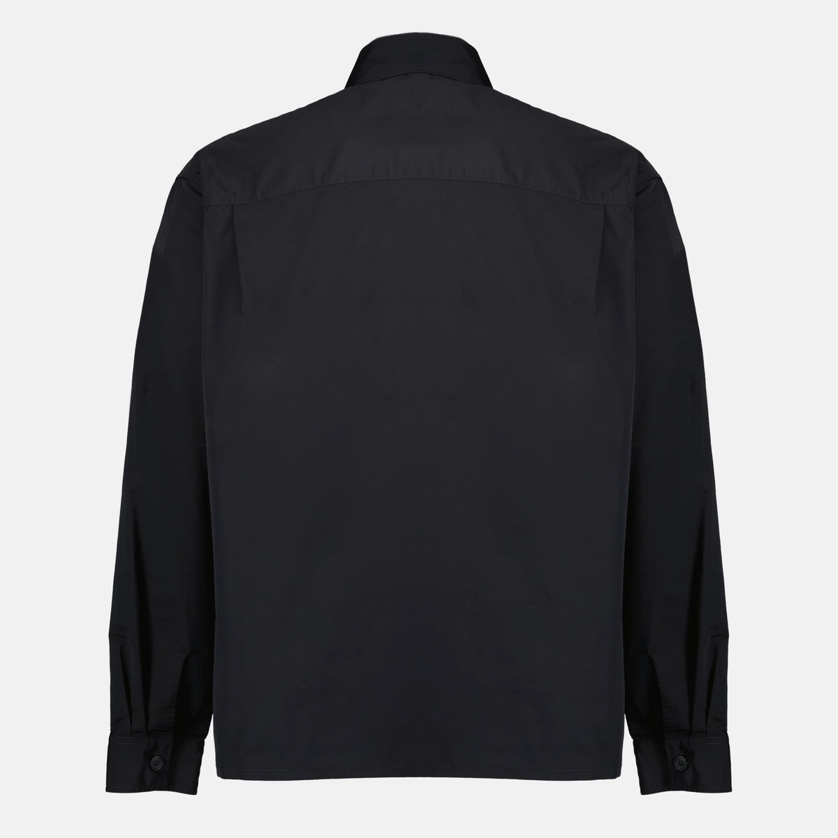 Black Zip Shirt with Dior Loop