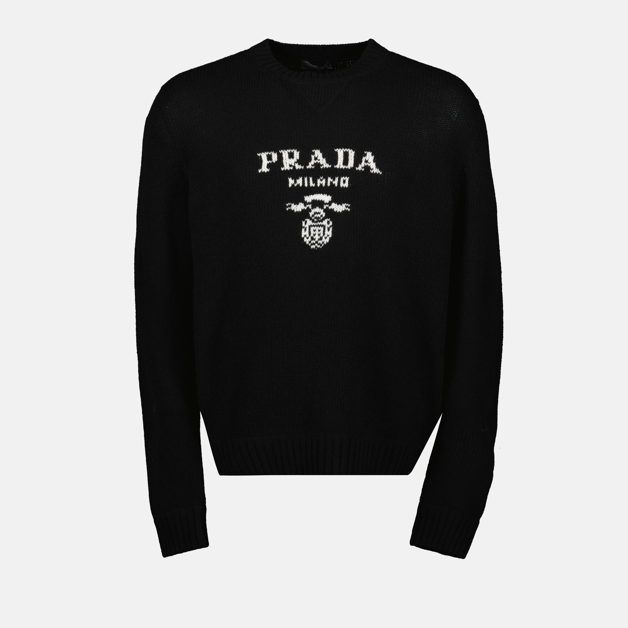 Black Cashmere Wool Sweater