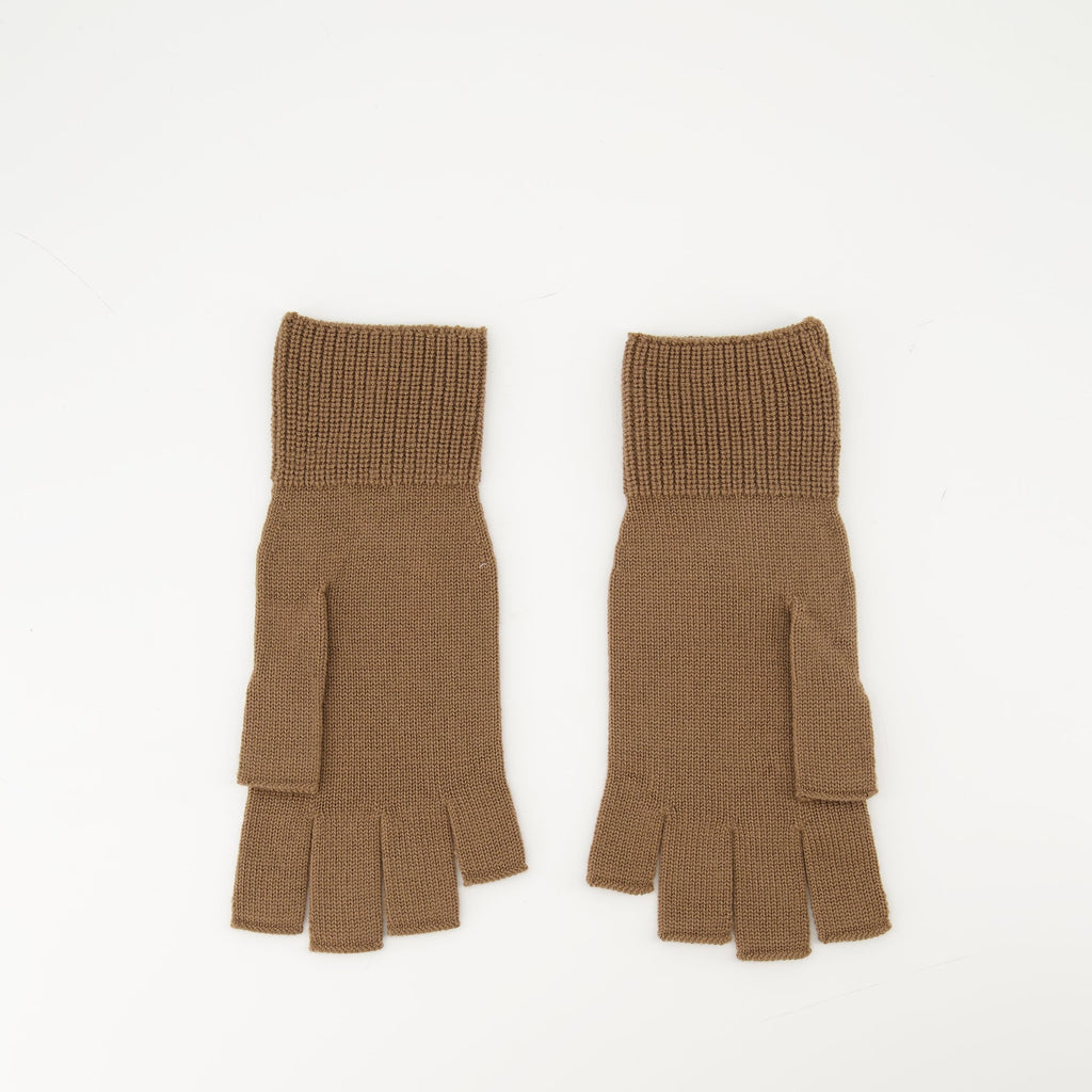 ac beige mittens courreges women 15431686357372