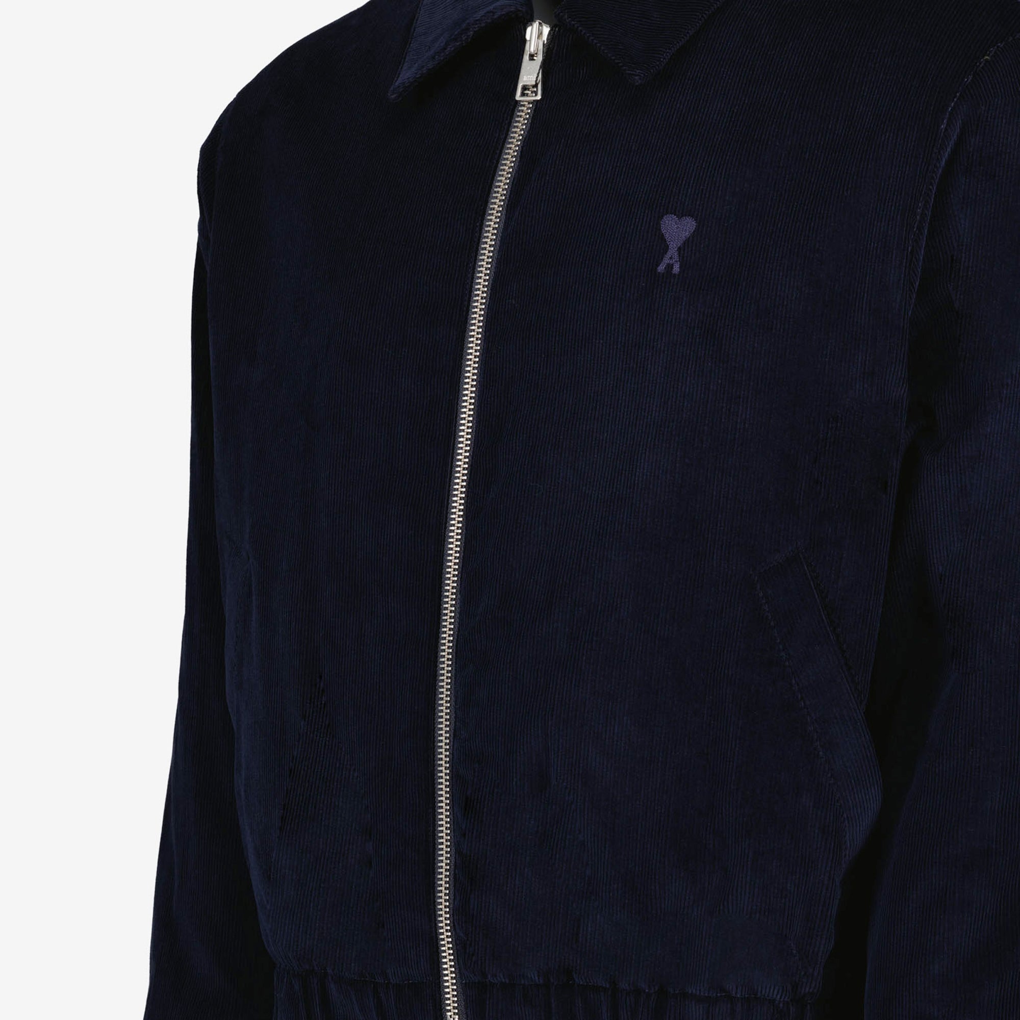 Velvet Jacket Ami de Coeur Blue - Ami PARIS - Men | WE IN STYLE