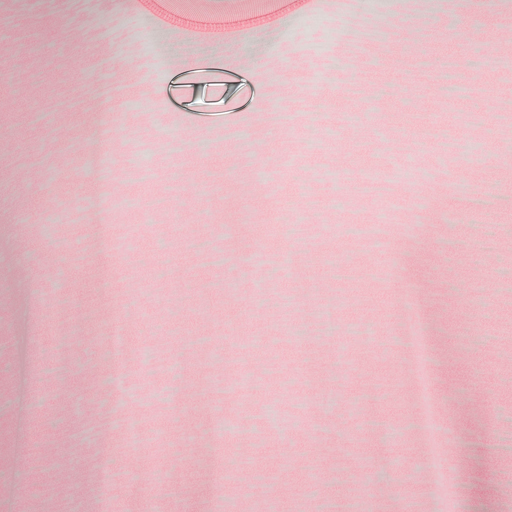 ディーゼルのメンズウォッシュドTシャツの画像 - シーズン春夏2025 - 詳細ビュー 5