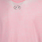 Image of Washed T-Shirt by Diesel for Men - Season Spring-Summer 2025 - Detail View 5