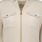 Moncler jacket, wool jacket, Autumn-Winter fashion, bi-material clothing, off-white outerwear
