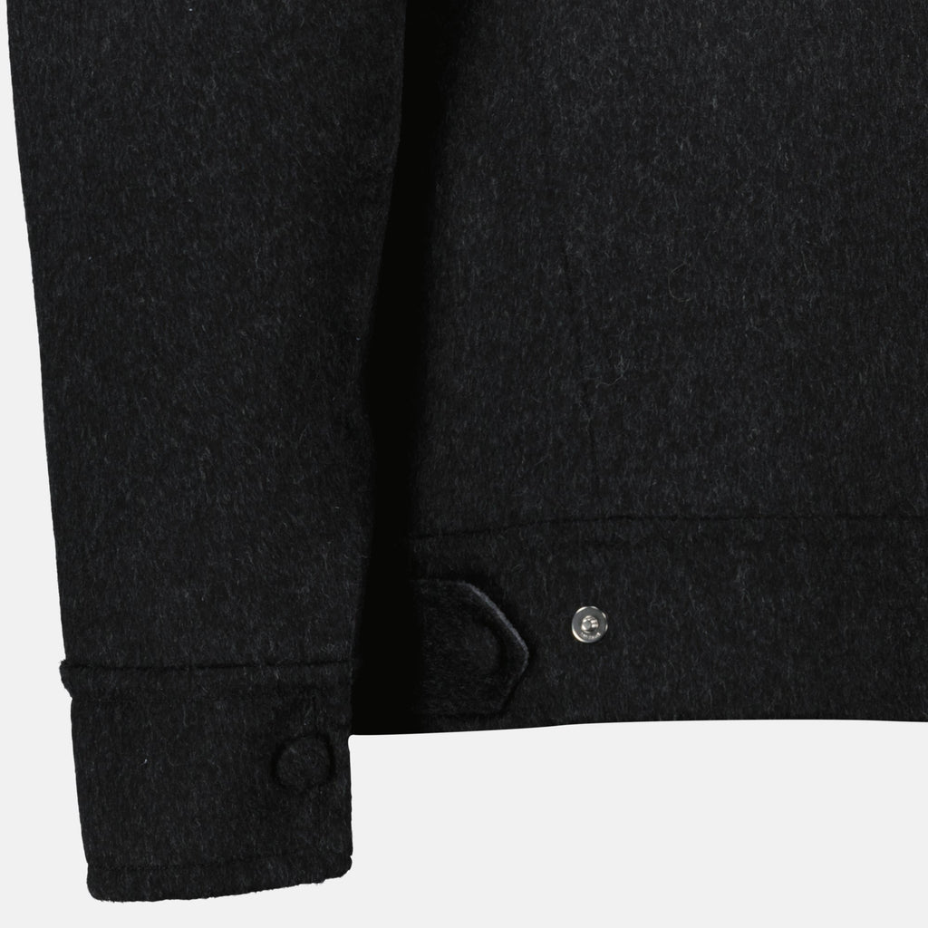 AMI Paris, Trucker Jacket, Silk Wool Jacket, Fashion Outerwear, Fall Winter Collection