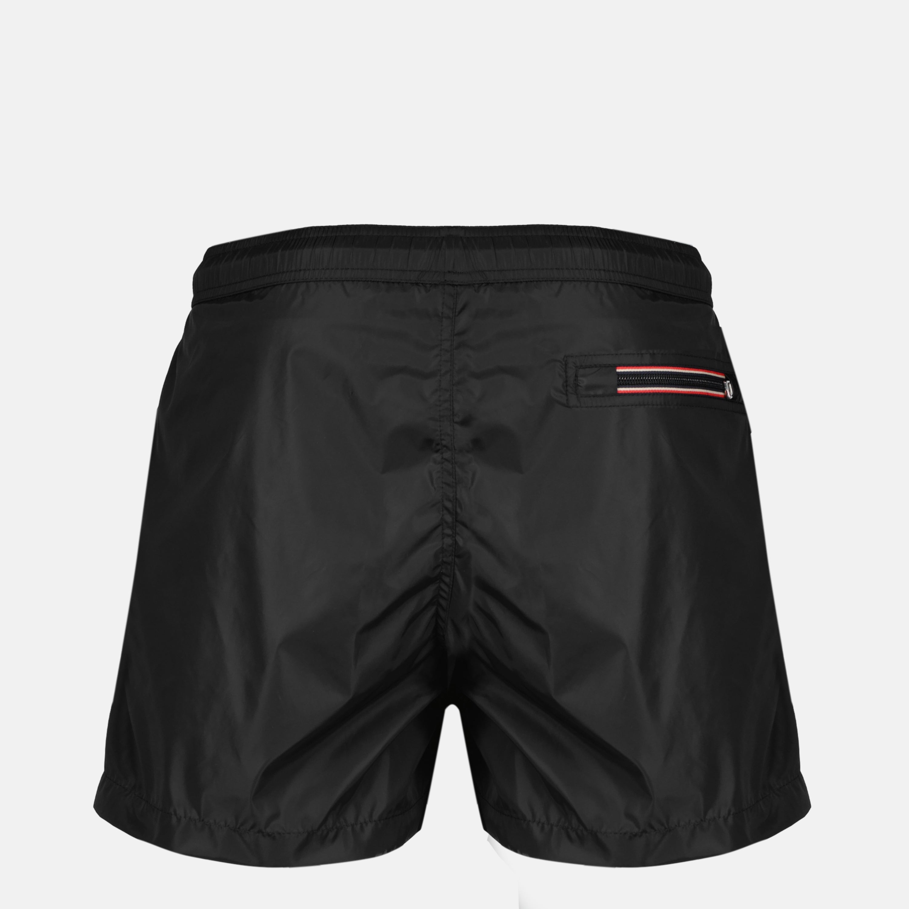 Badeshorts mit Schwarzem Logo