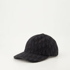 Dior Oblique, logo cap, cotton cap, adjustable cap, jacquard cap