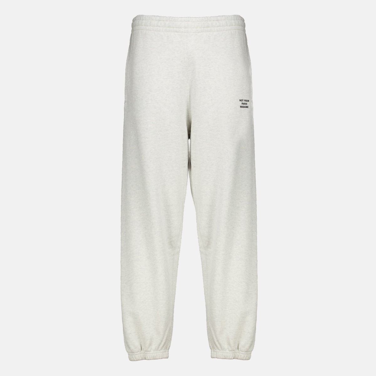 Pantalón de chándal de algodón Slogan