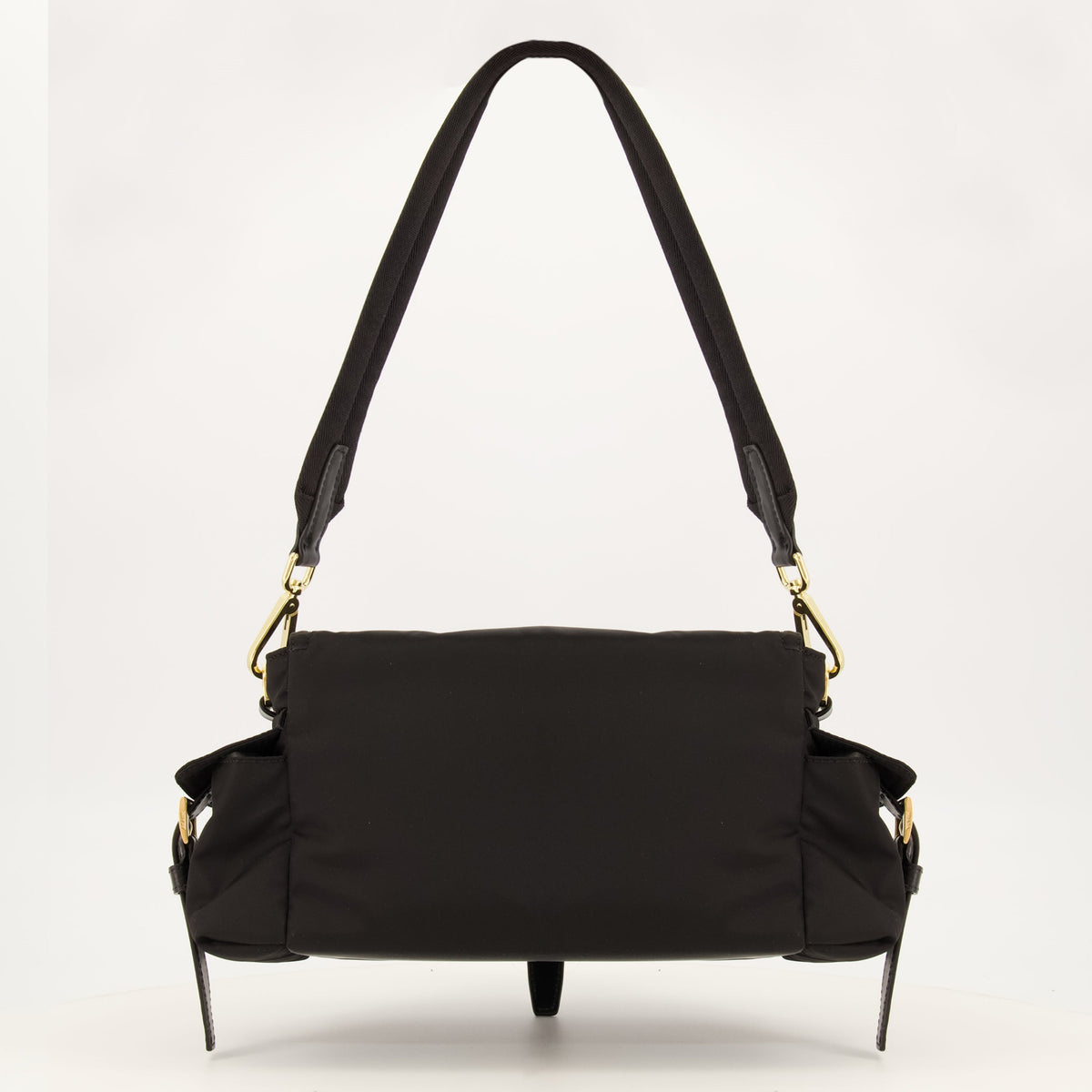 Borsa Explore in Re-Nylon Nera