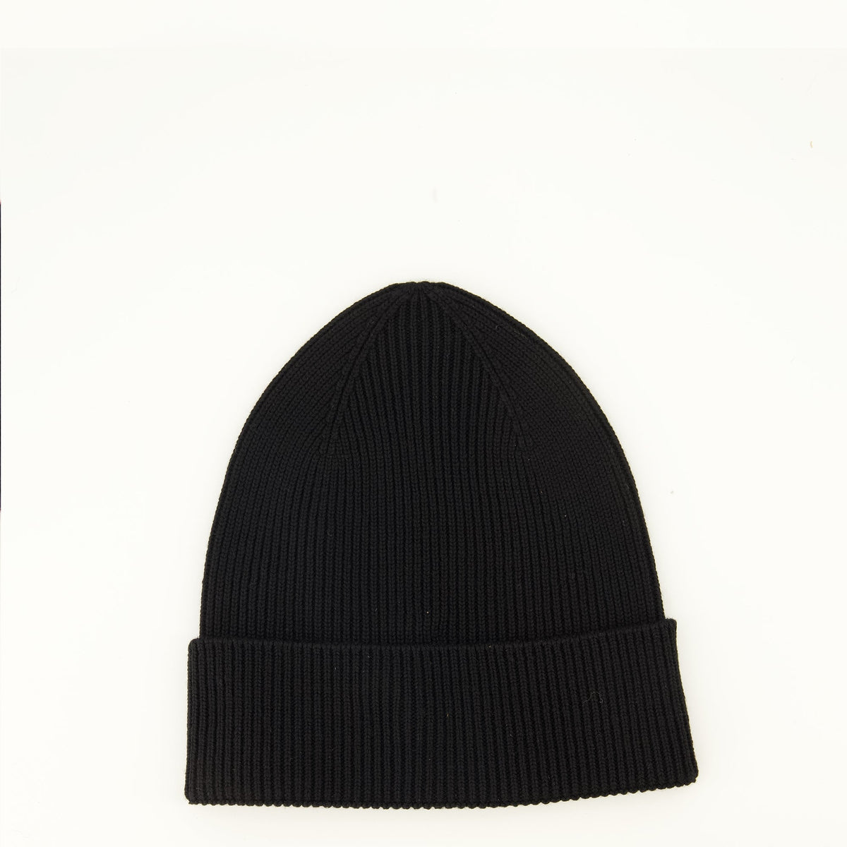 Gorro de lana acanalado