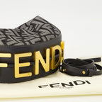 Image of Fendi Denim FF Mini Sac by Fendi for Women - Season Autumn-Winter 2025 - Detail View 2
