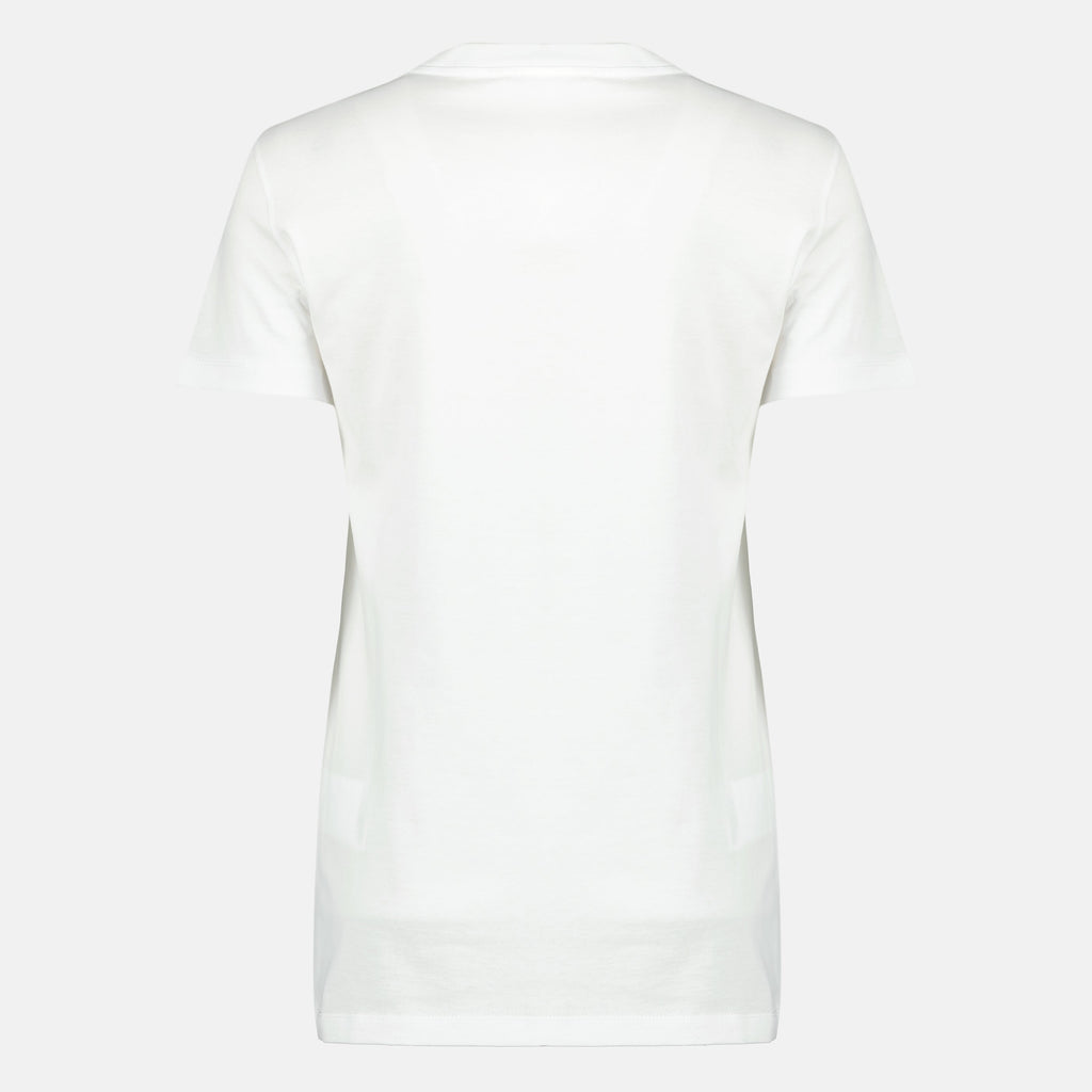 Camiseta Impressa de Algodão Branco