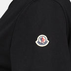 Image of Embroidered Logo T-Shirt by Moncler for Women - Season Spring-Summer 2026 - Product detail view 3