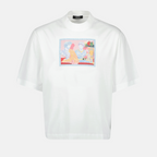 ホワイトプリントTシャツ