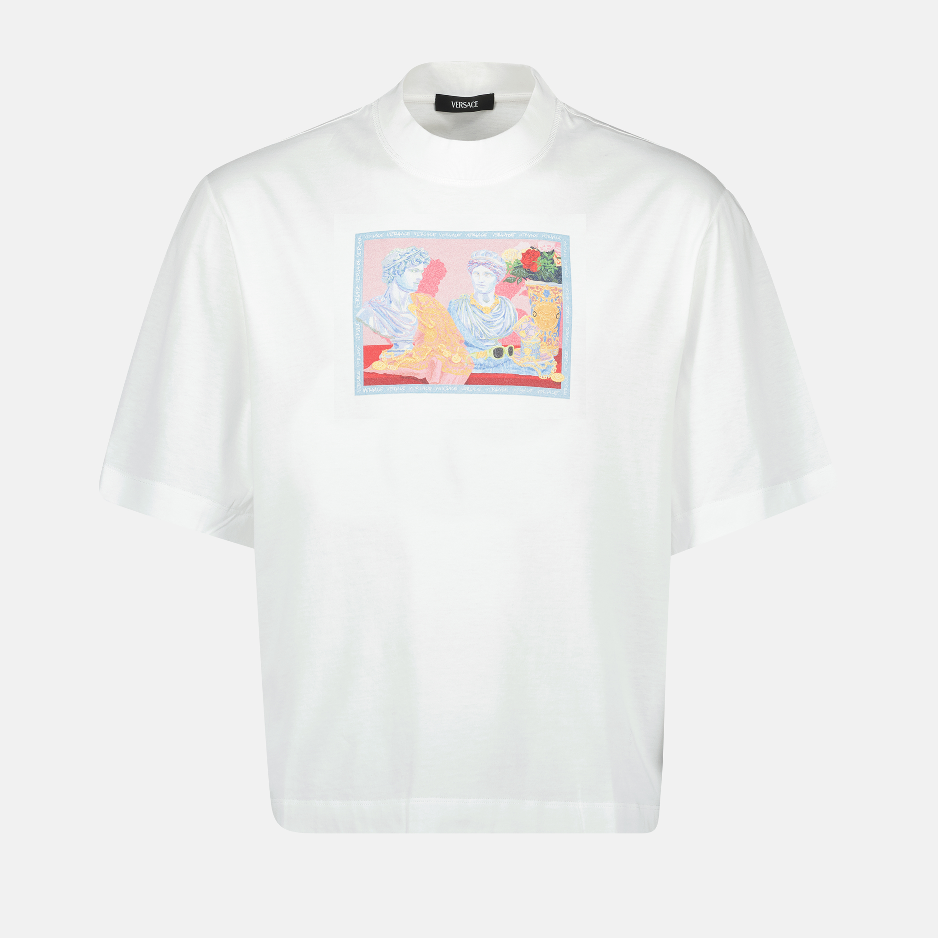 ホワイトプリントTシャツ