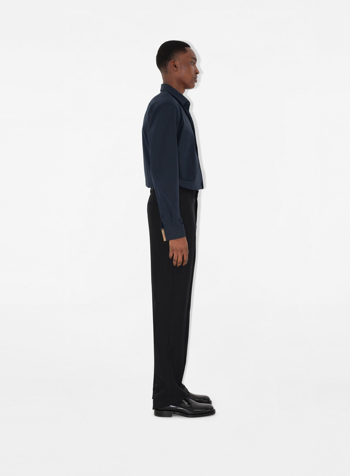 Classic Navy Blue Shirt - Burberry - Men | WE IN STYLE Classic Navy Blue Shirt - Burberry - Men | WE IN STYLE