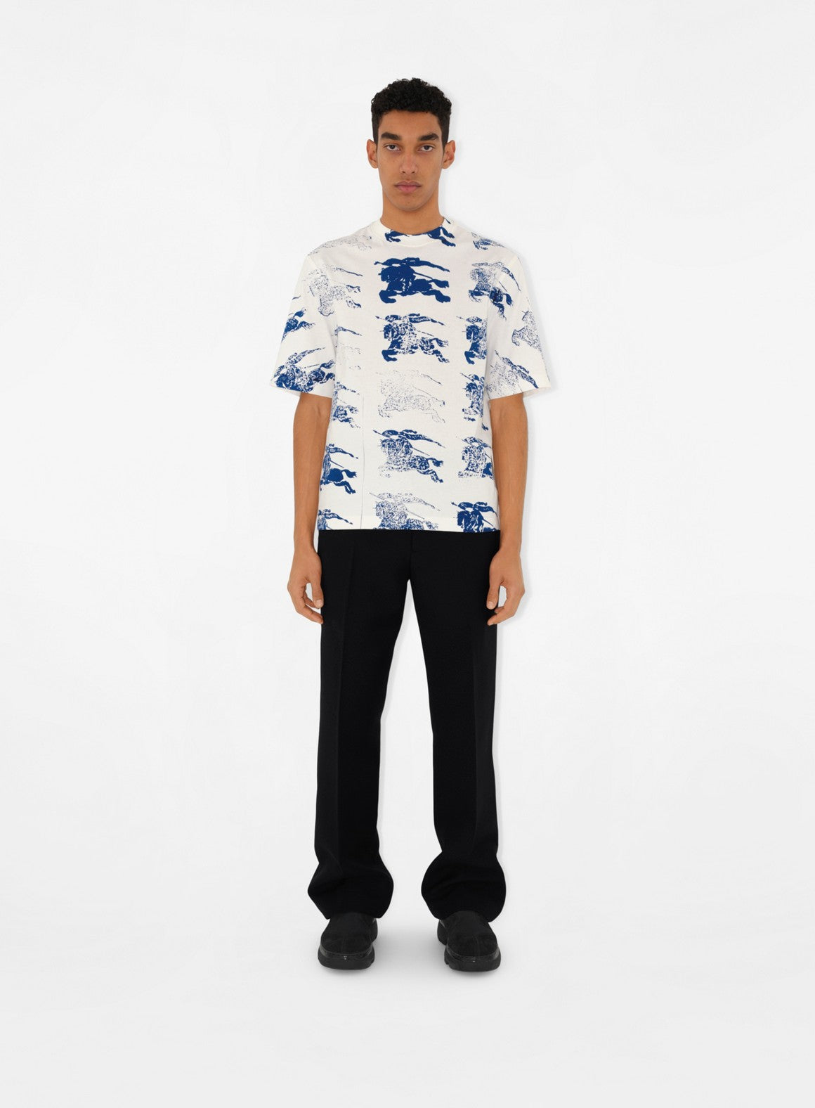 White Cavalier EKD T-shirt - Burberry - Men | WE IN STYLE