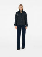 Burberry Women's Jacket, Quilted Jacket, Blue Jacket, Burberry Nylon, Luxury Jacket