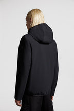 Imagem de casaco de nylon preto da Moncler para homens - Temporada Primavera-Verão 2024 - Detalhe 10