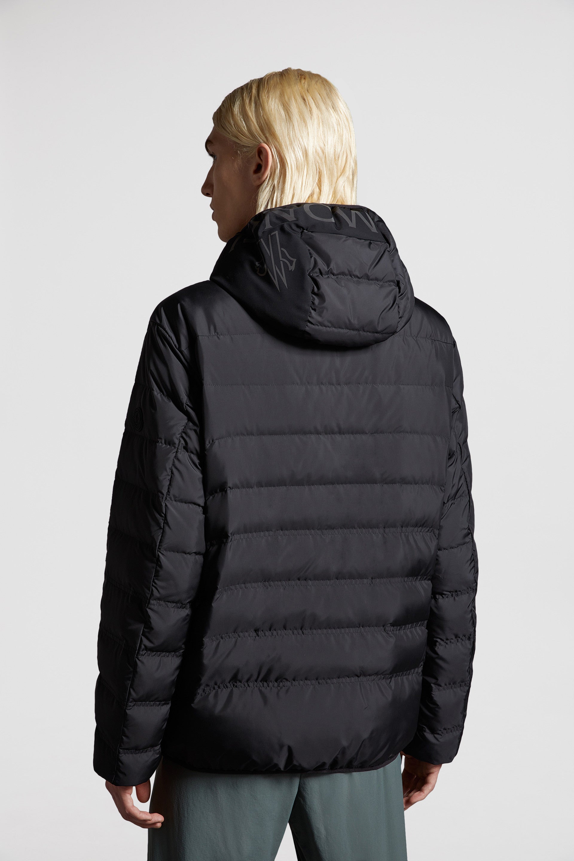 luxury down jacket, Moncler jacket, black jacket, winter coats, high-end outerwear