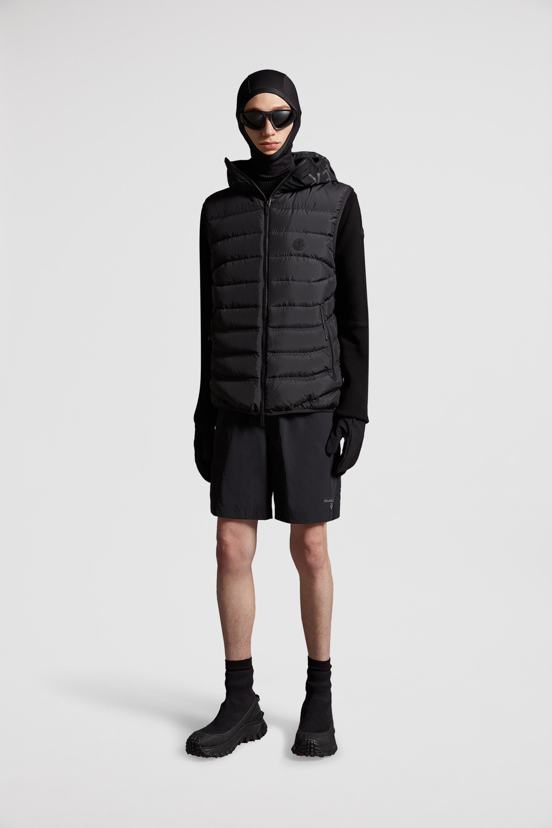 Quilted jacket, sleeveless jacket, luxury outerwear, Moncler, Nuberia jacket