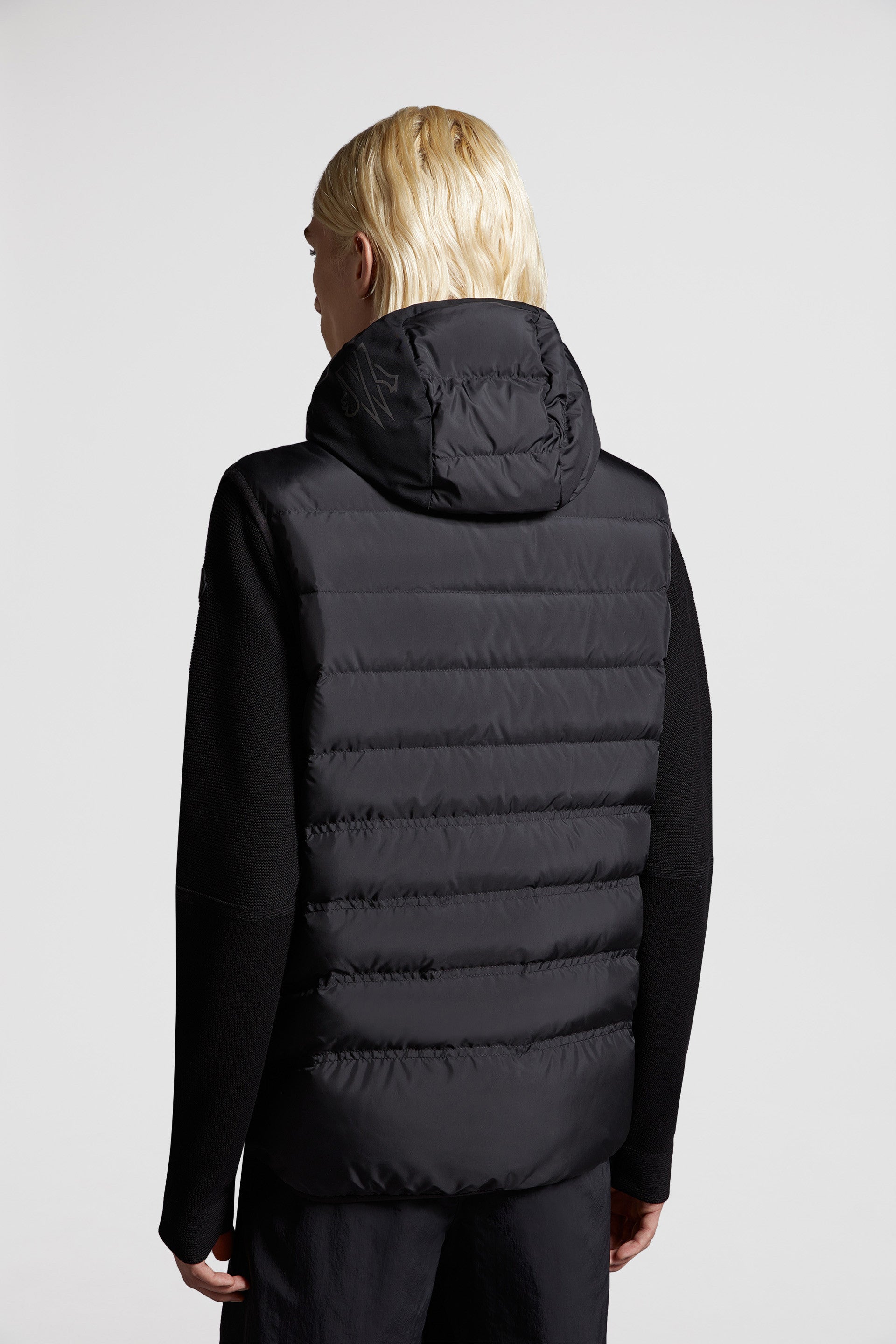 Quilted jacket, sleeveless jacket, luxury outerwear, Moncler, Nuberia jacket