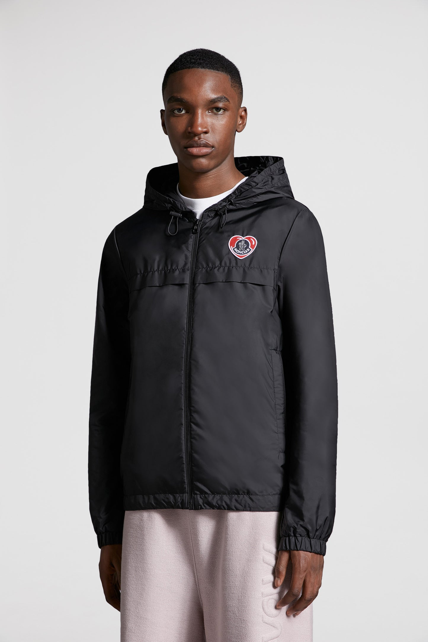 luxury windbreaker, nylon jacket, Moncler, Diani jacket, high-end outerwear