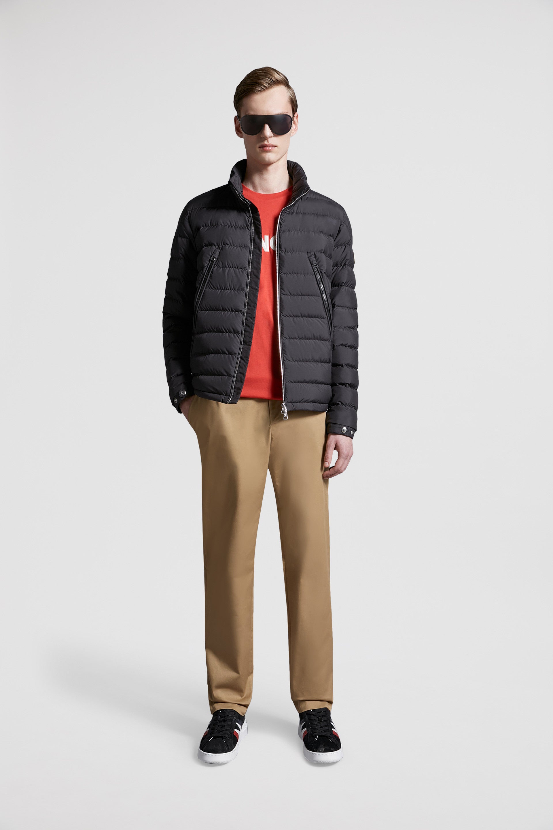 luxury down jacket, Moncler winter jacket, black down jacket, premium winter wear, stylish men's outerwear