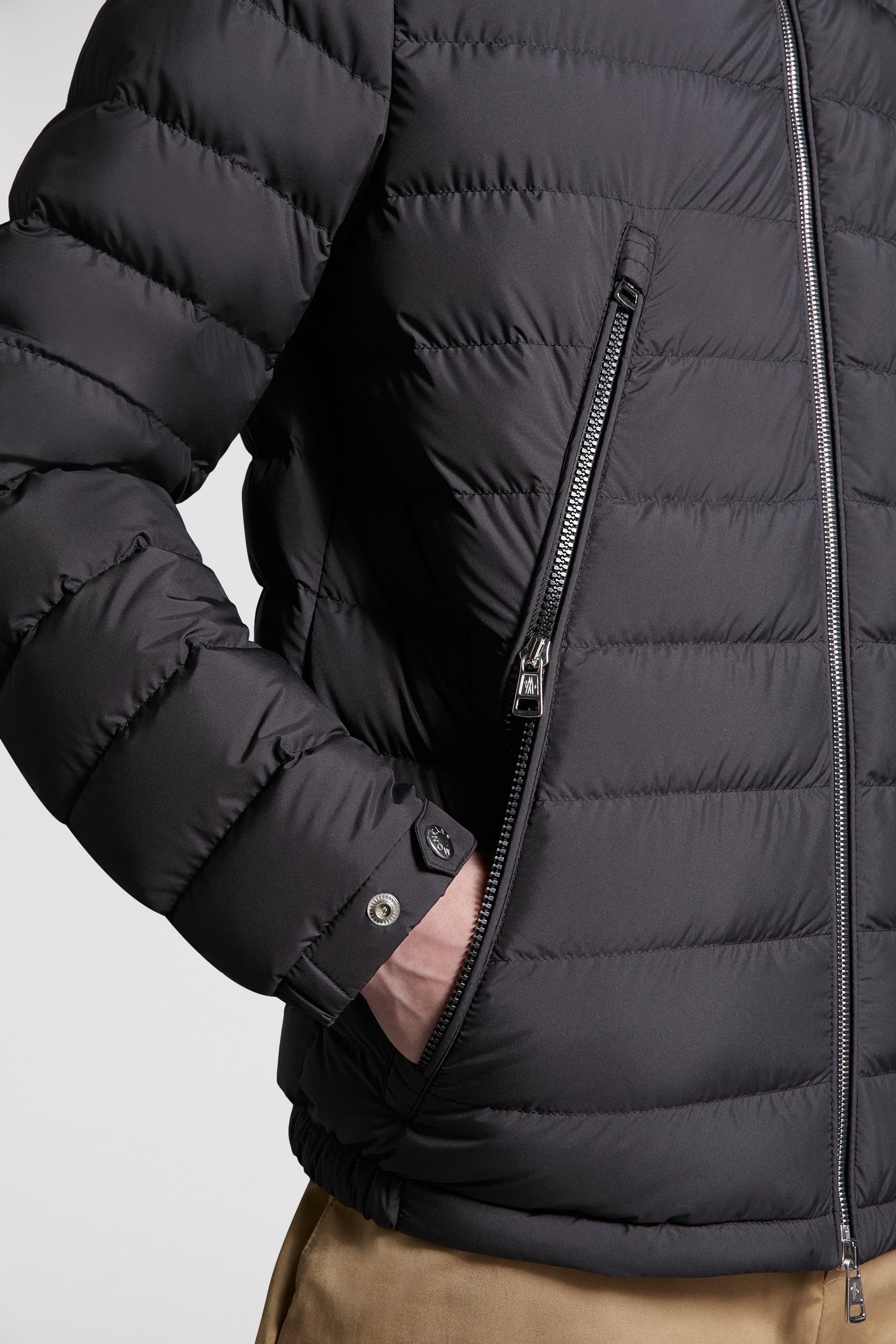 luxury down jacket, Moncler winter jacket, black down jacket, premium winter wear, stylish men's outerwear