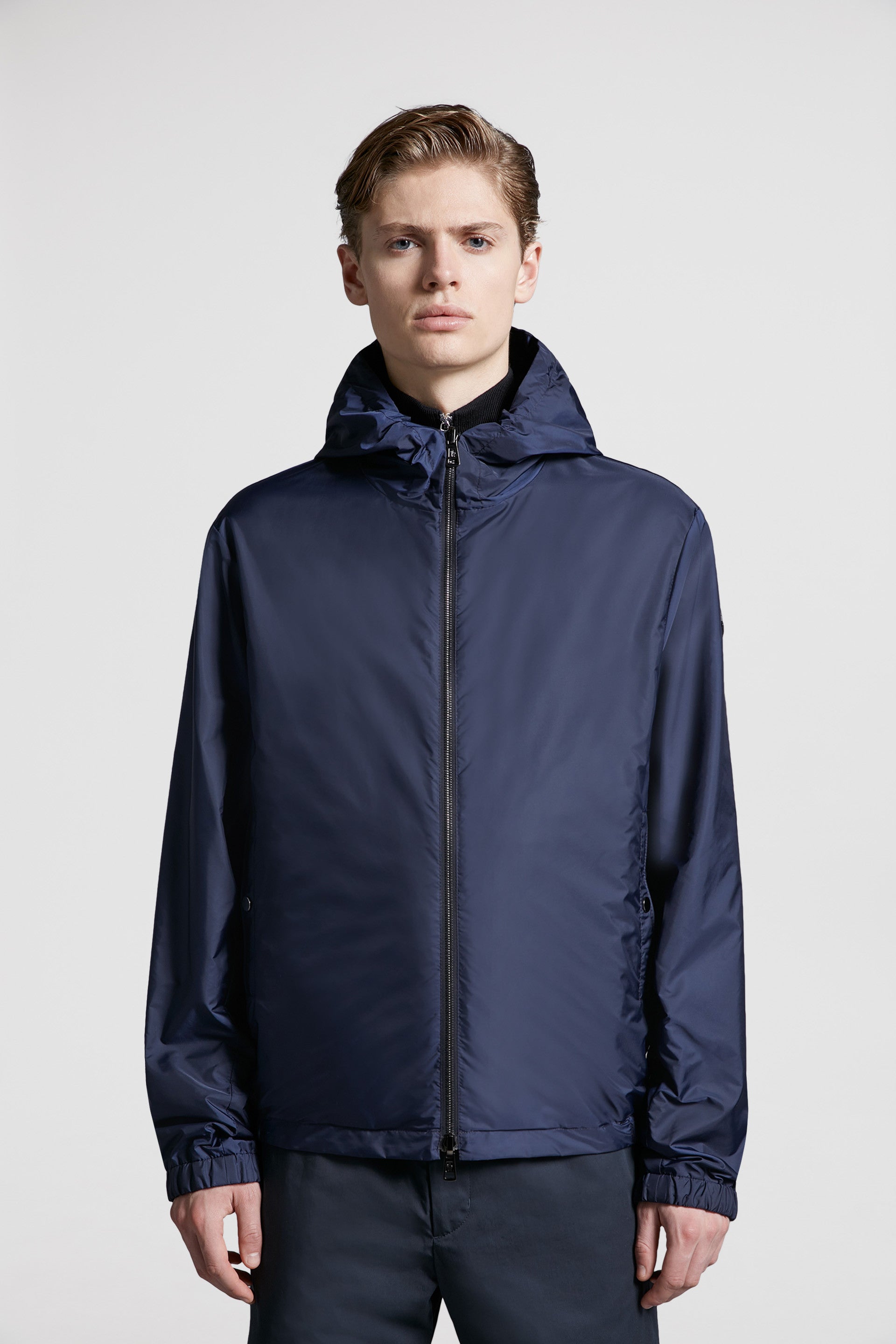 Moncler windbreaker, reversible jacket, luxury outerwear, versatile fashion, designer windbreaker