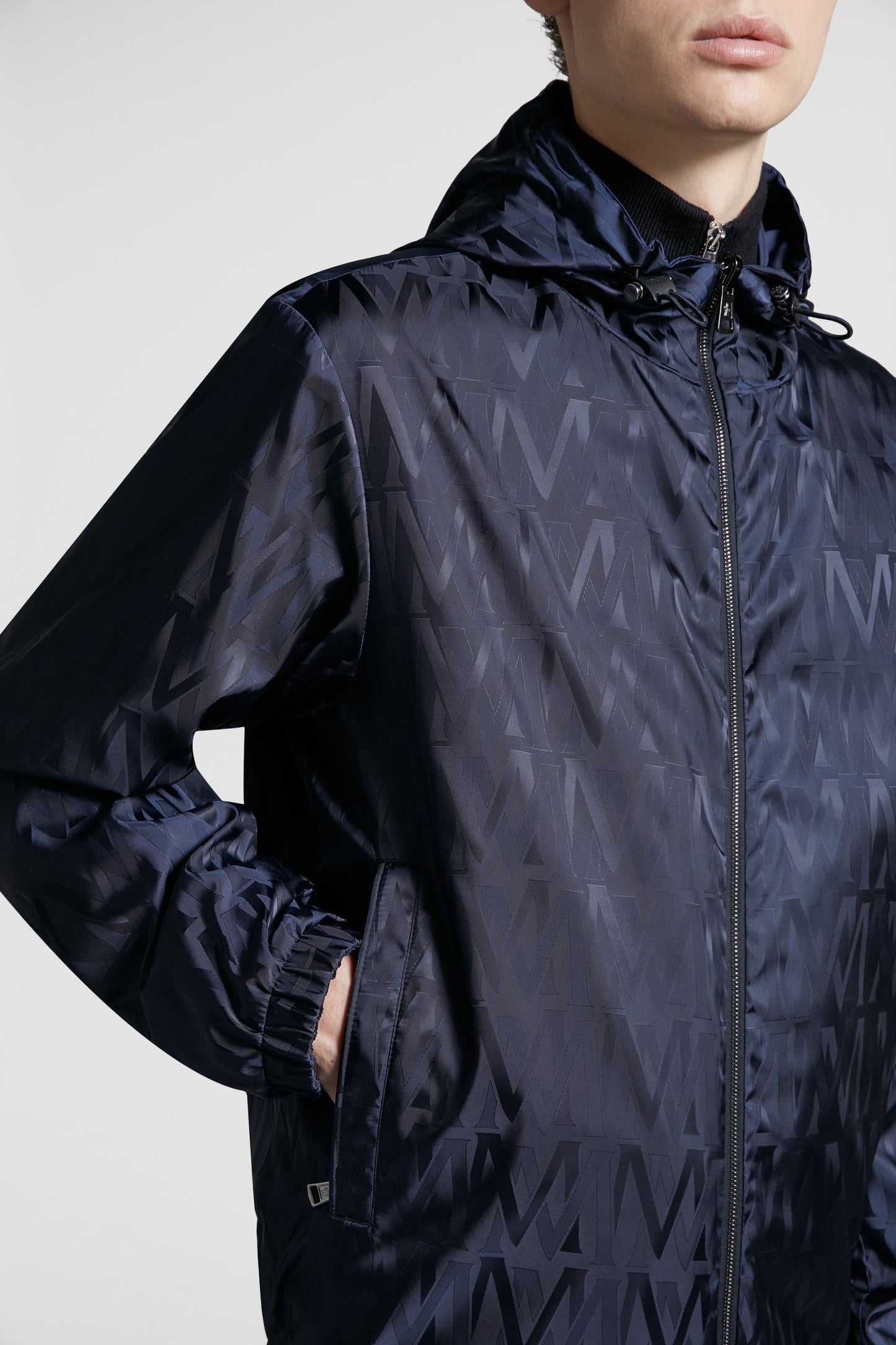 Moncler windbreaker, reversible jacket, luxury outerwear, versatile fashion, designer windbreaker