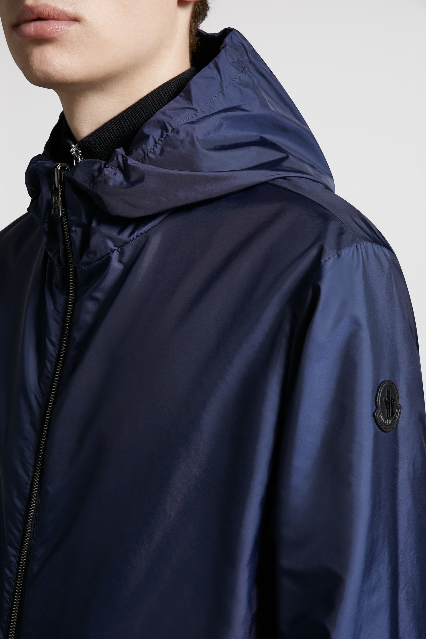 Moncler windbreaker, reversible jacket, luxury outerwear, versatile fashion, designer windbreaker