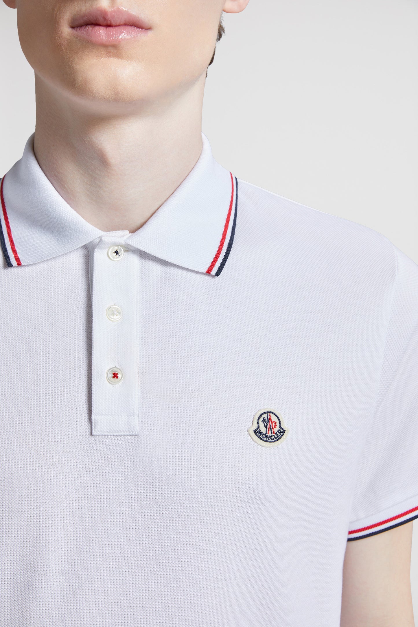 Moncler Polo, luxury polo shirt, designer polo, elegant men's wear, high-end fashion