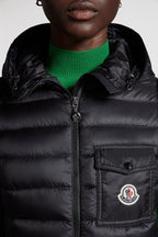 Moncler, Glygos Vest, Black Sleeveless Vest, Luxury Fashion, Women's Designer Vest