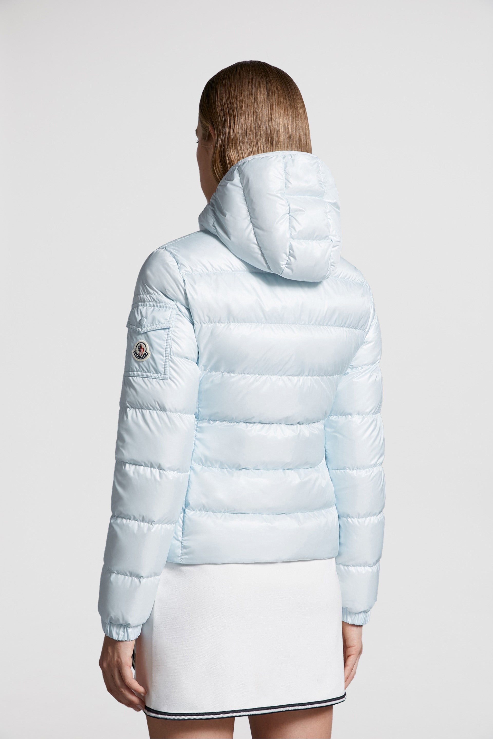 Quilted jacket, Blue jacket, Luxury outerwear, Moncler jacket, Designer jacket
